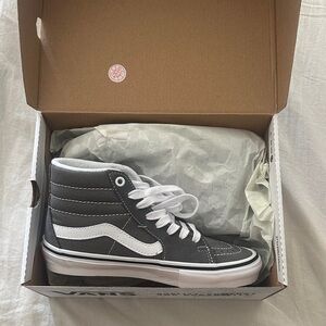 Vans Kids High-Top Sneakers - Black and White